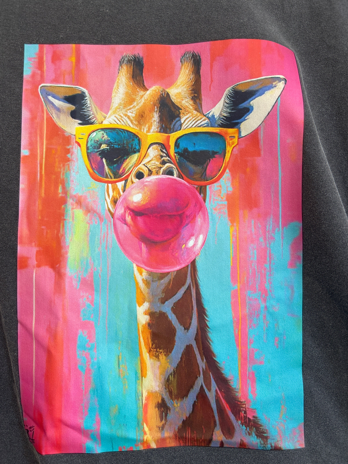 Bubble Pop Giraffe Tee