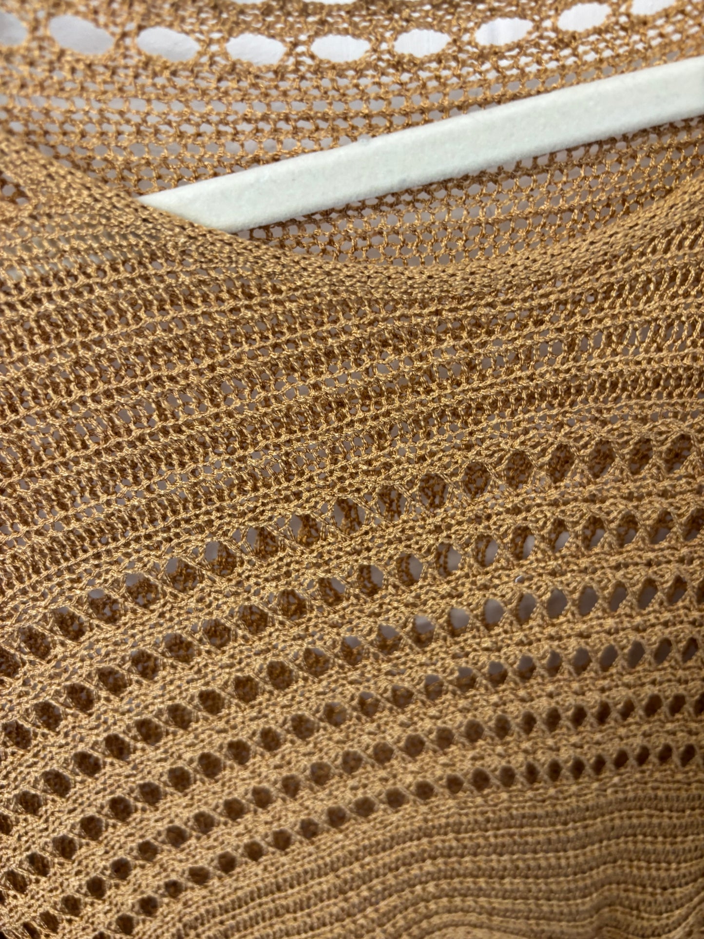 Mesh Knit Overlay