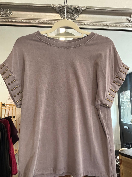 Purple Haze stud Tee