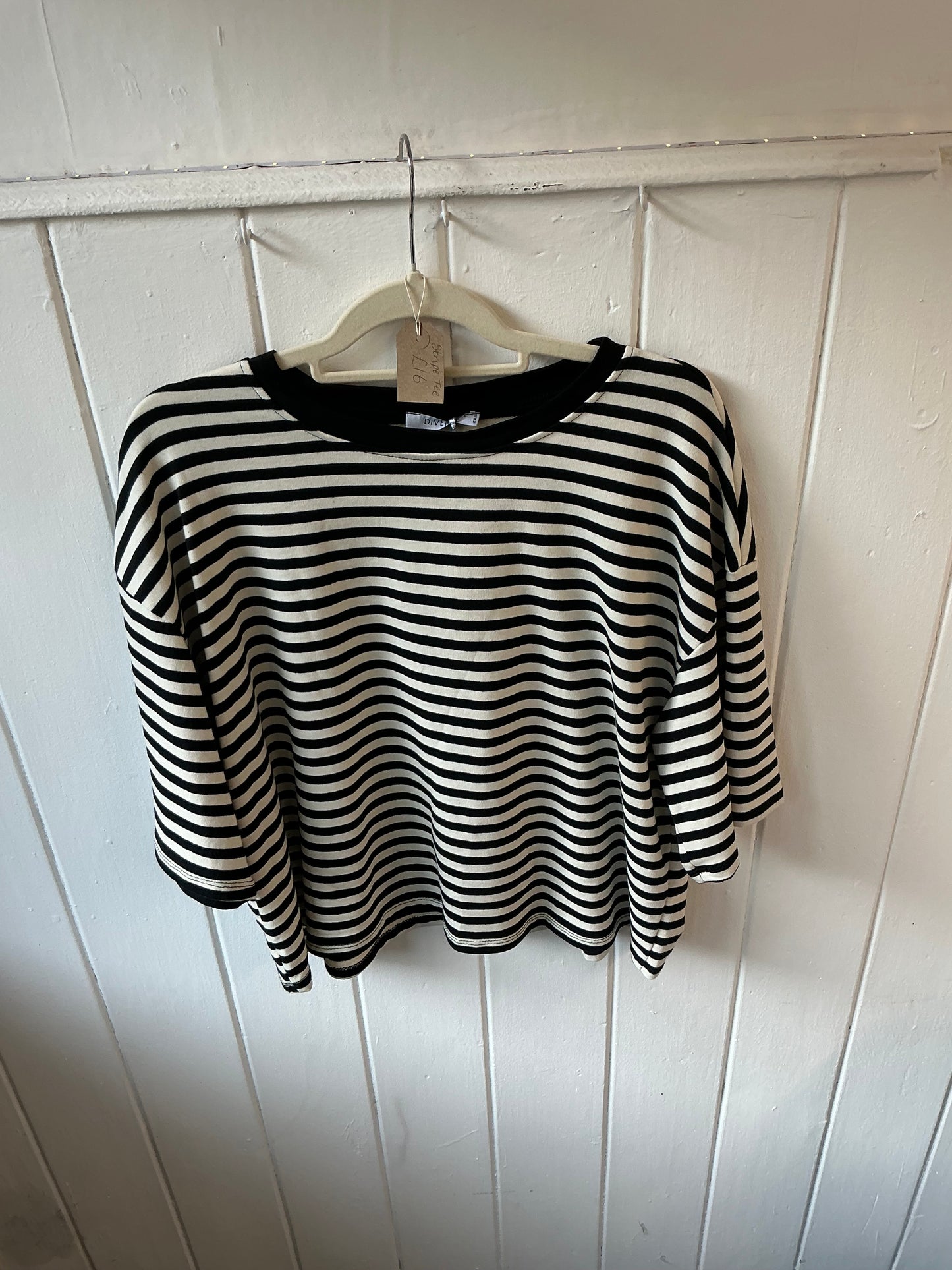 Boxy Striped T-Shirt