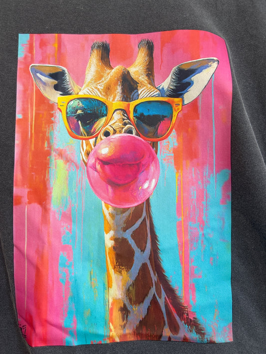 Bubble Pop Giraffe Tee