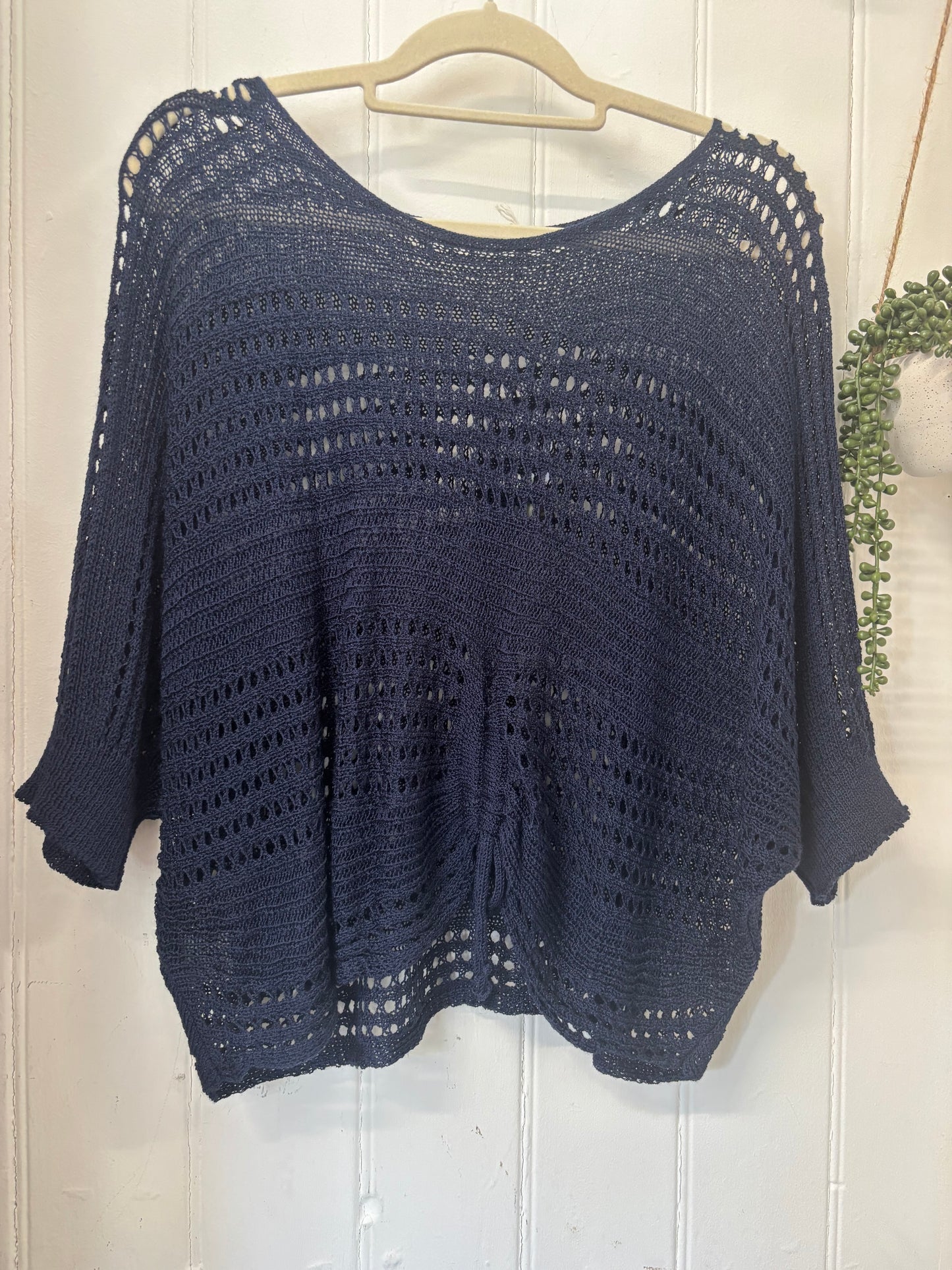 Mesh Knit Overlay