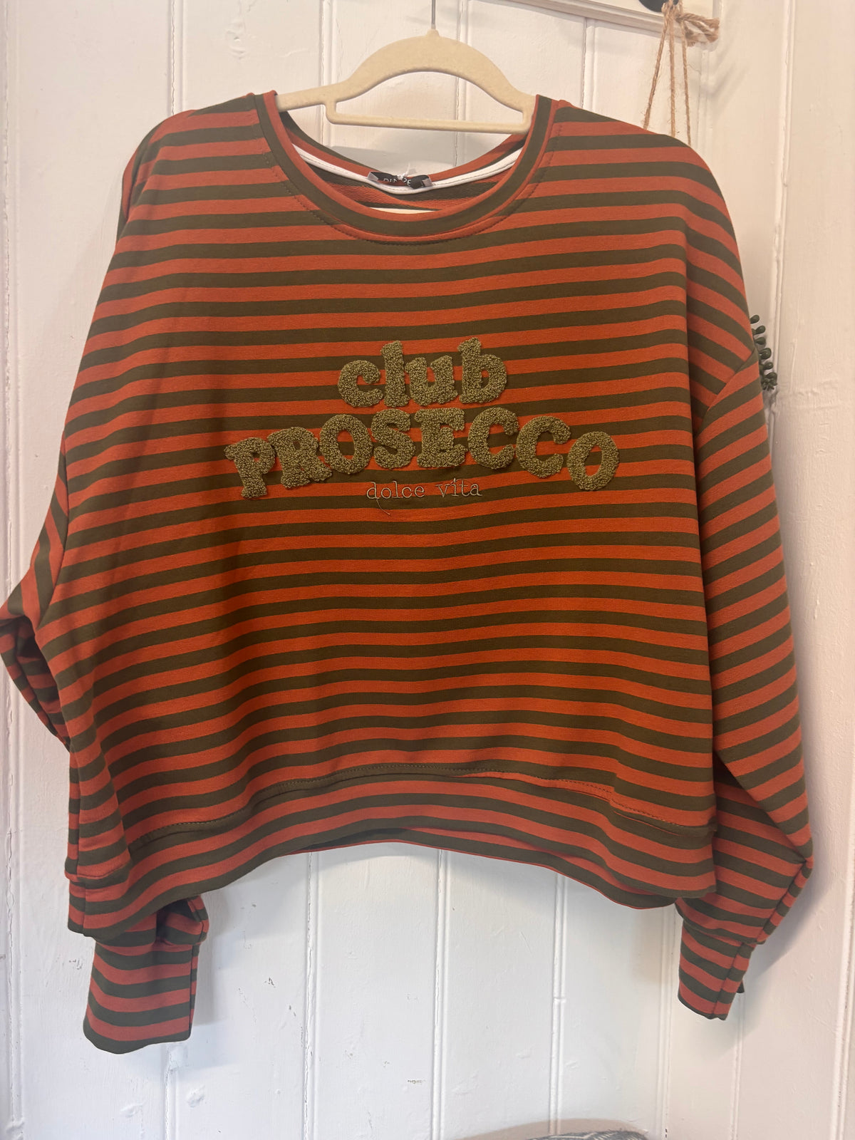 Dolce Vita Striped Sweat