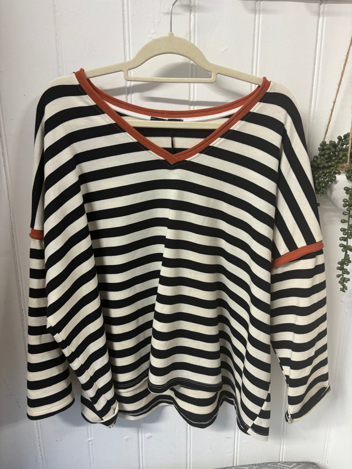 Slouchy Striped Tee