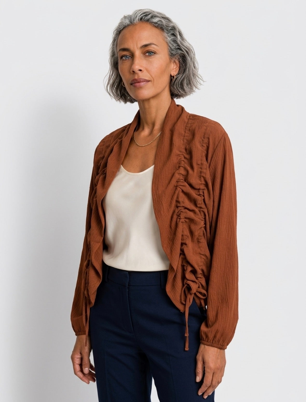 Ruched Jacket