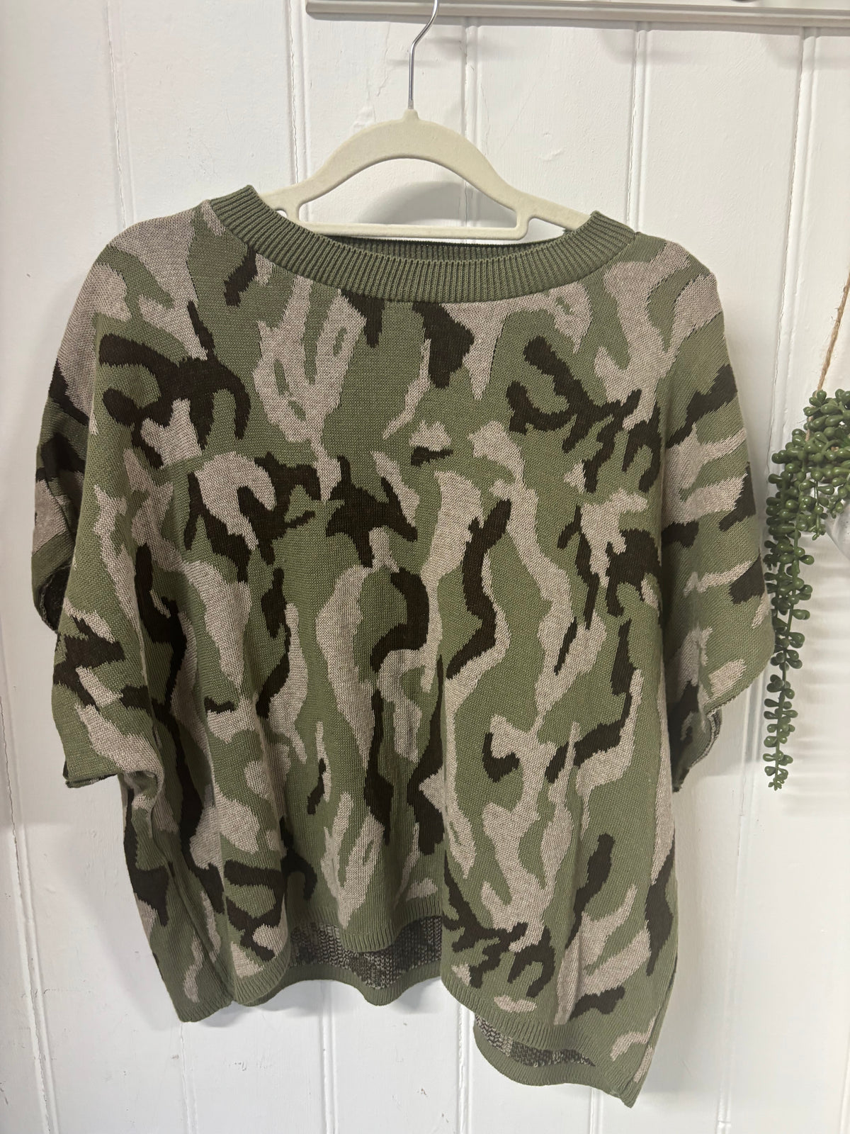 Carly Camo Knit