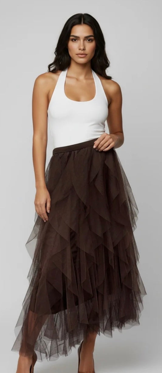 Tulle Long Skirts