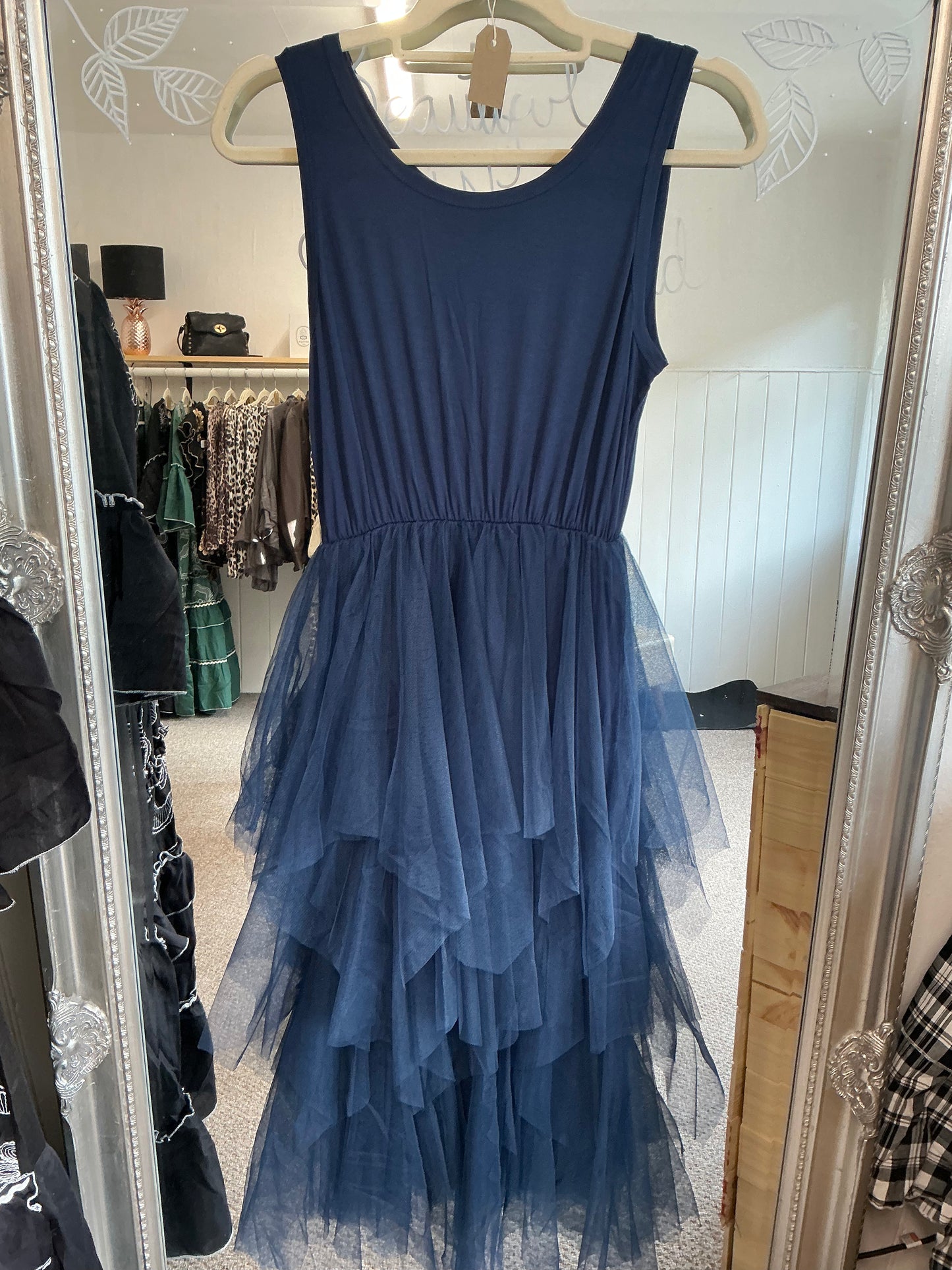 Blue Tulle Dress
