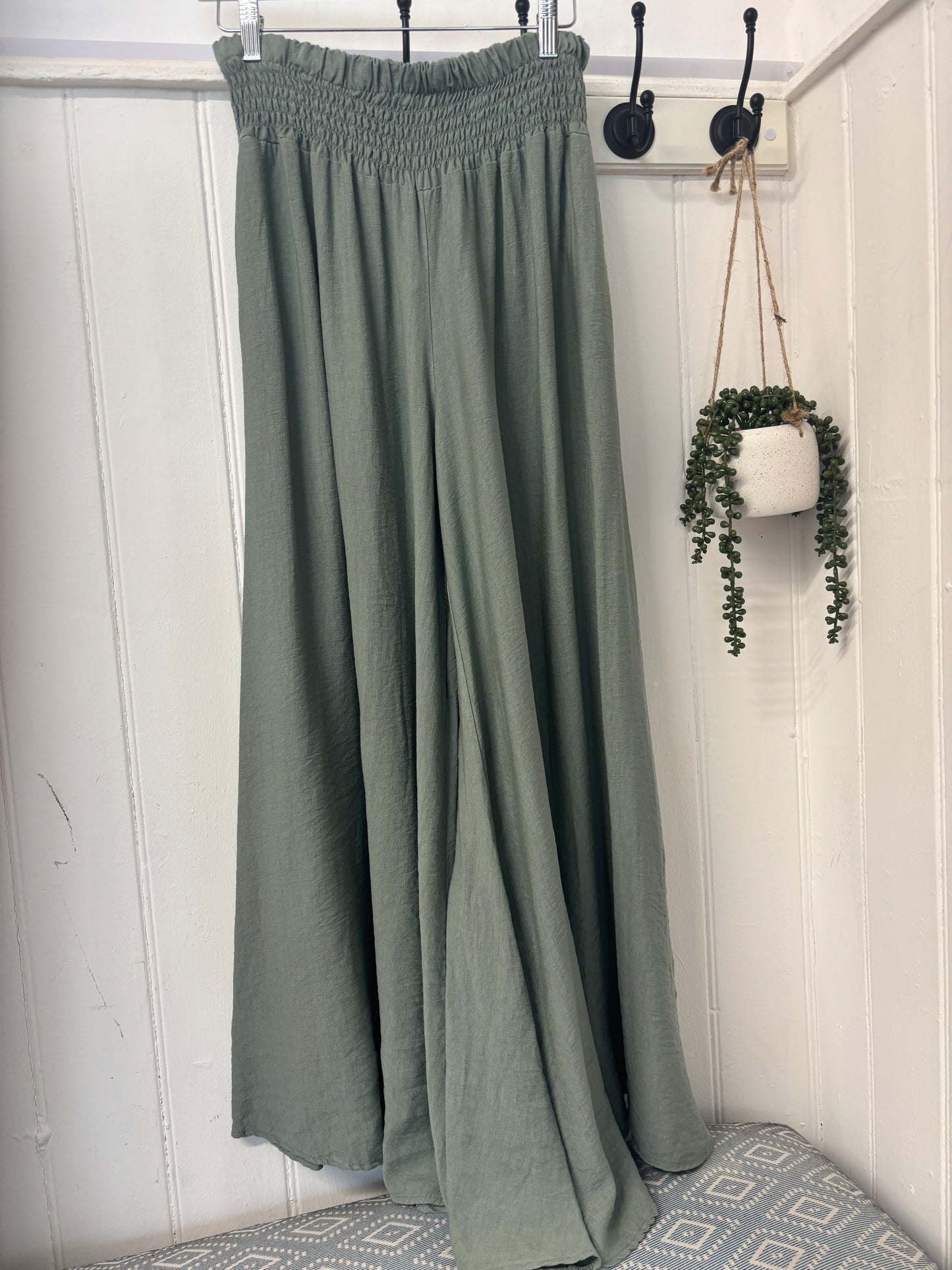 Long Palazzo Trousers