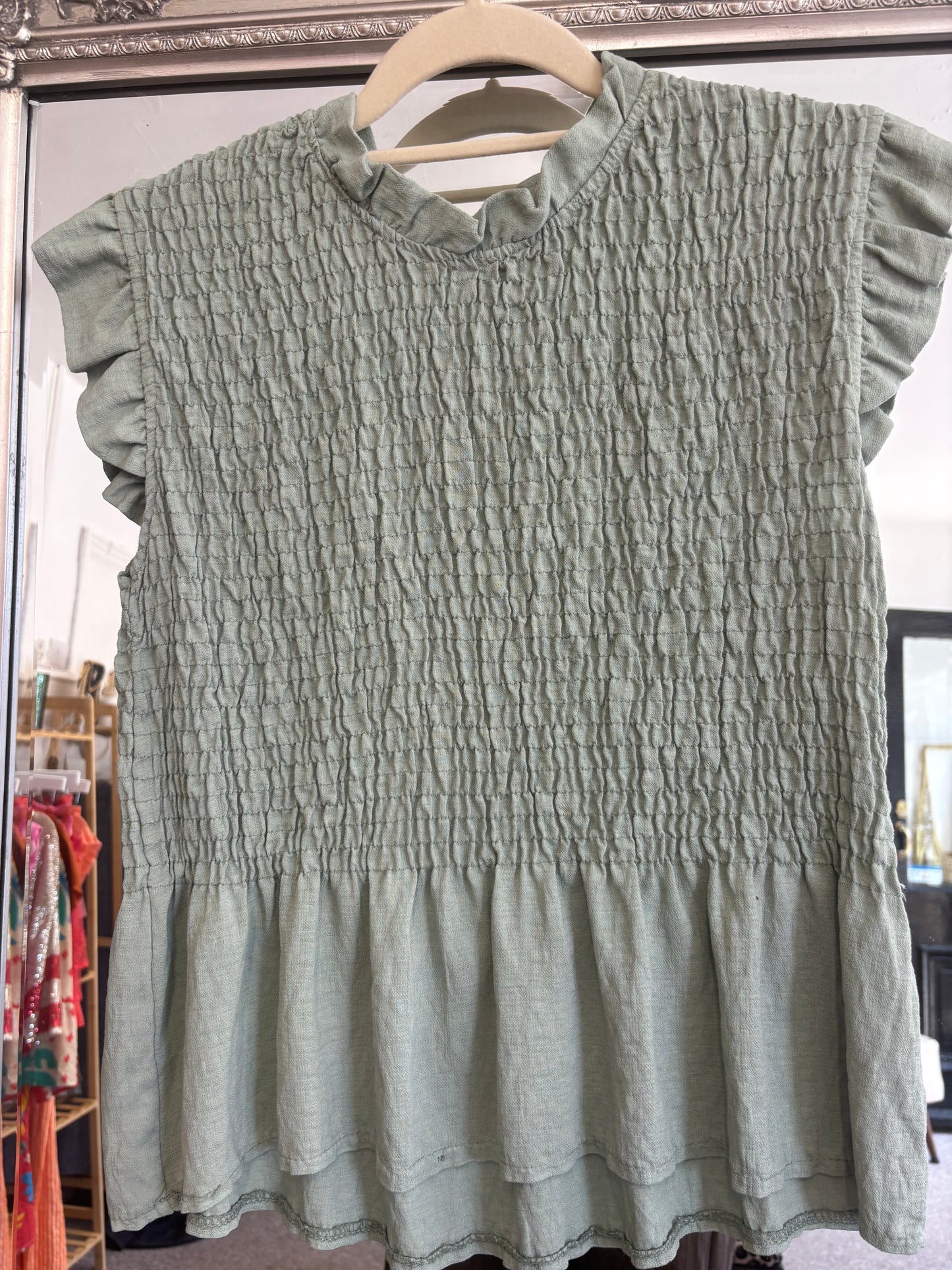 Shirred Top